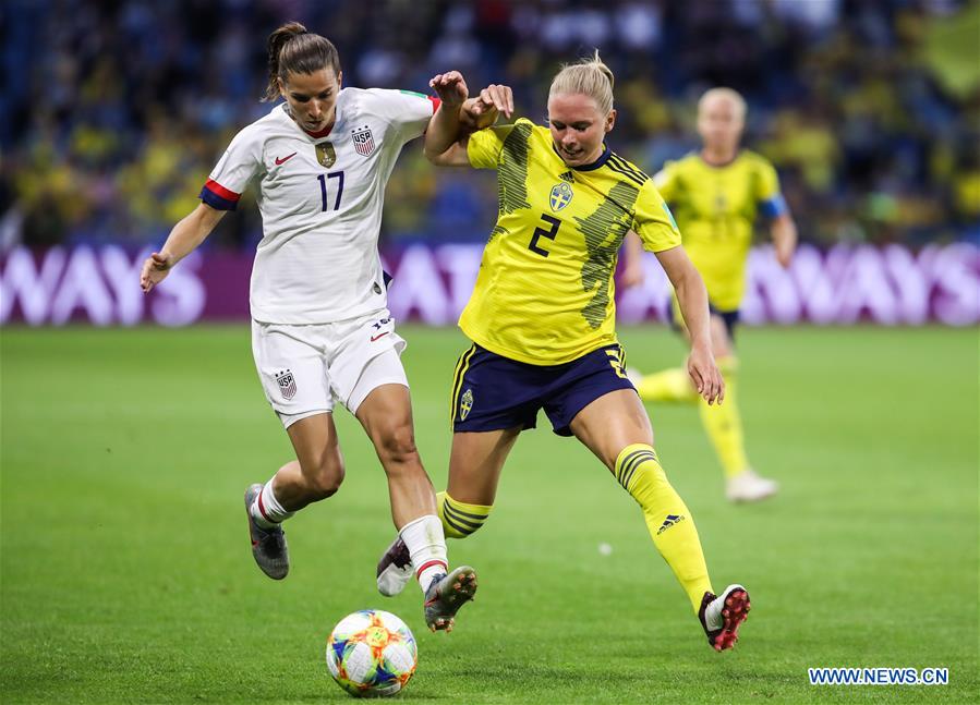 (SP)FRANCE-LE HAVRE-SOCCER-FIFA WOMEN'S WORLD CUP-SWE VS USA