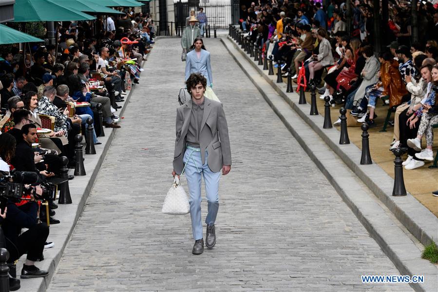 FRANCE-PARIS-MEN'S FASHION WEEK-LOUIS VUITTON