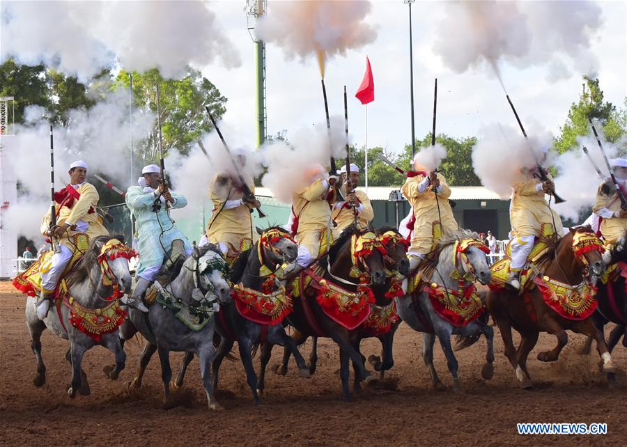 MOROCCO-RABAT-HORSE SHOW-FANTASIA