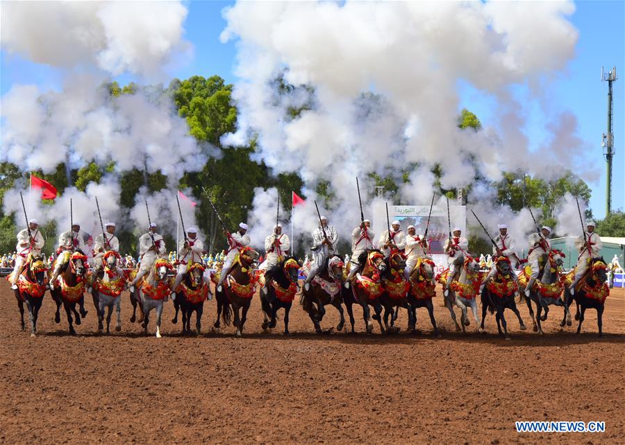 MOROCCO-RABAT-HORSE SHOW-FANTASIA