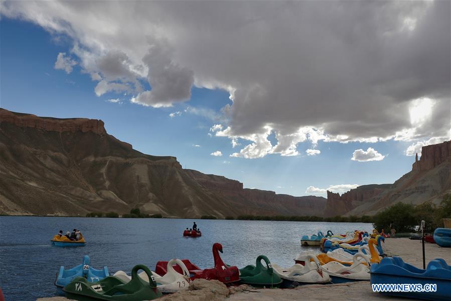 AFGHANISTAN-BAMYAN-BAND-E-AMIR LAKE