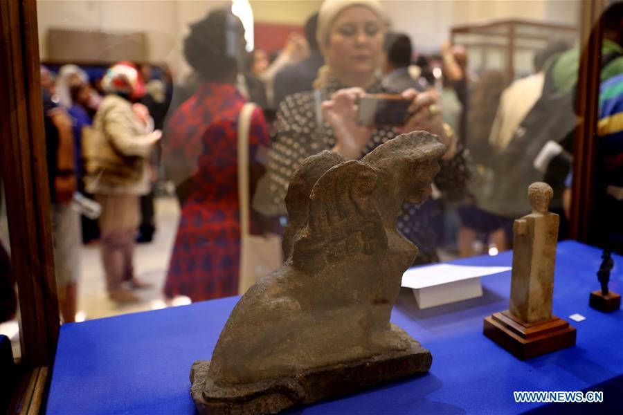 EGYPT-CAIRO-EGYPTIAN MUSEUM-EXHIBITION ON SPORTS