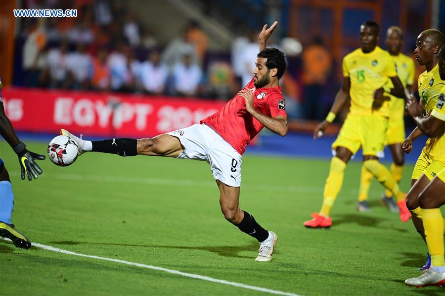 (SP)EGYPT-CAIRO-SOCCER-AFRICAN CUP-EGYPT VS ZIMBABWE