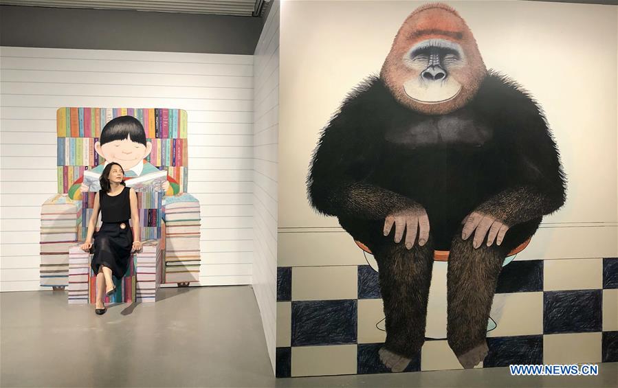 CHINA-BEIJING-ANTHONY BROWNE'S HAPPY MUSEUM-EXHIBITION (CN)