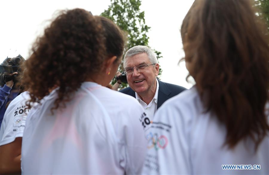 (SP)SWITZERLAND-LAUSANNE-OLYMPIC RUN