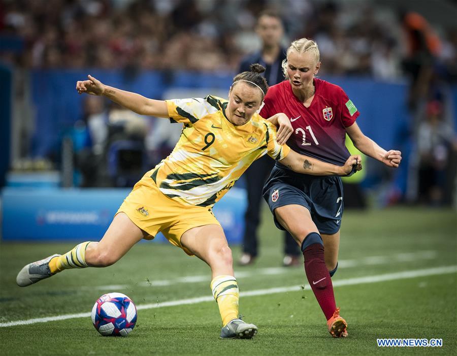 (SP)FRANCE-NICE-2019 FIFA WOMEN'S WORLD CUP-ROUDN OF 16-NORWAY VS AUSTRALIA