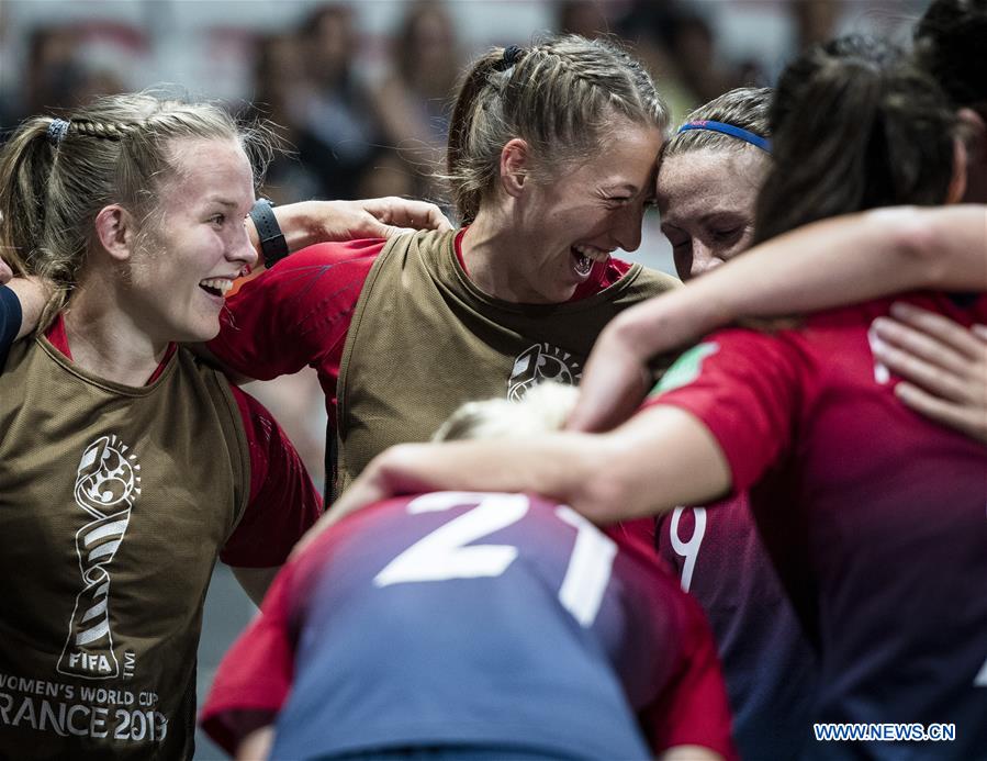(SP)FRANCE-NICE-2019 FIFA WOMEN'S WORLD CUP-ROUDN OF 16-NORWAY VS AUSTRALIA