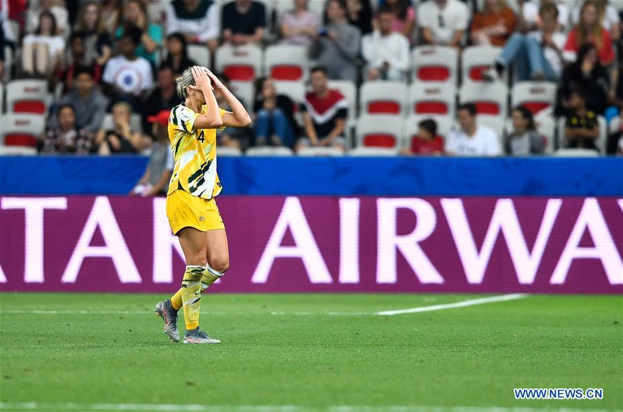 (SP)FRANCE-NICE-2019 FIFA WOMEN'S WORLD CUP-ROUND OF 16-NORWAY VS AUSTRALIA