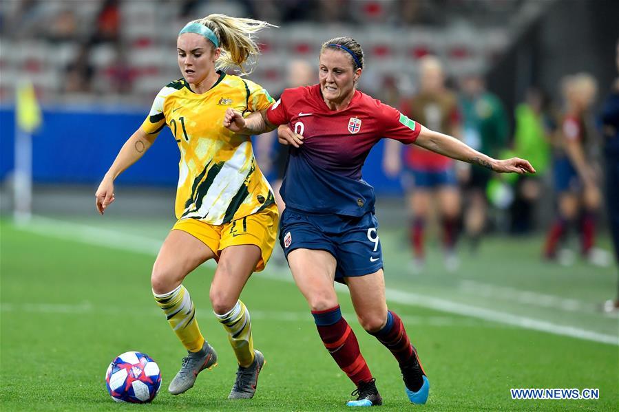 (SP)FRANCE-NICE-2019 FIFA WOMEN'S WORLD CUP-ROUND OF 16-NORWAY VS AUSTRALIA