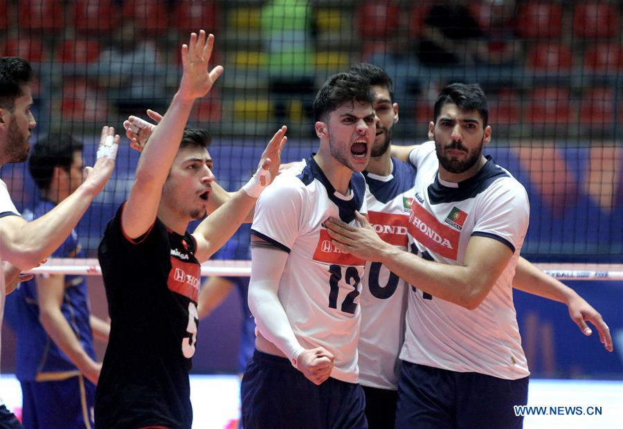 (SP)IRAN-ARDABIL-FIVB VOLLEYBALL LEAGUE-FRANCE VS PORTUGAL