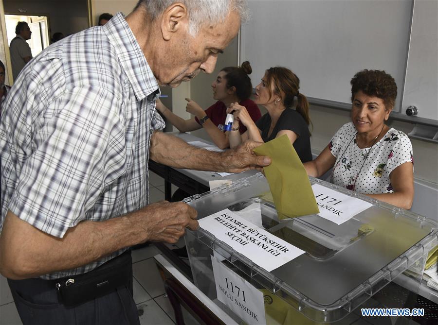 TURKEY-ISTANBUL-MAYORAL ELECTION-VOTING (CN)