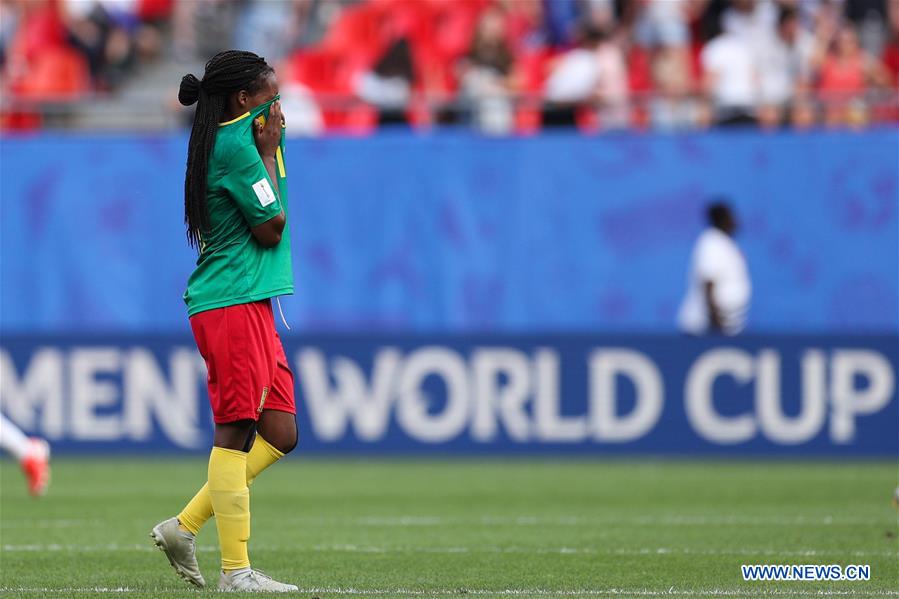 (SP)FRANCE-VALENCIENNES-2019 FIFA WOMEN'S WORLD CUP-ROUND OF 16-ENGLAND VS CAMEROON