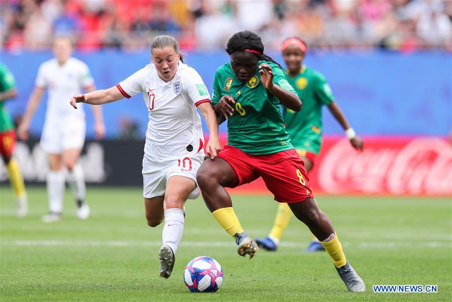 (SP)FRANCE-VALENCIENNES-2019 FIFA WOMEN'S WORLD CUP-ROUND OF 16-ENG VS CMR