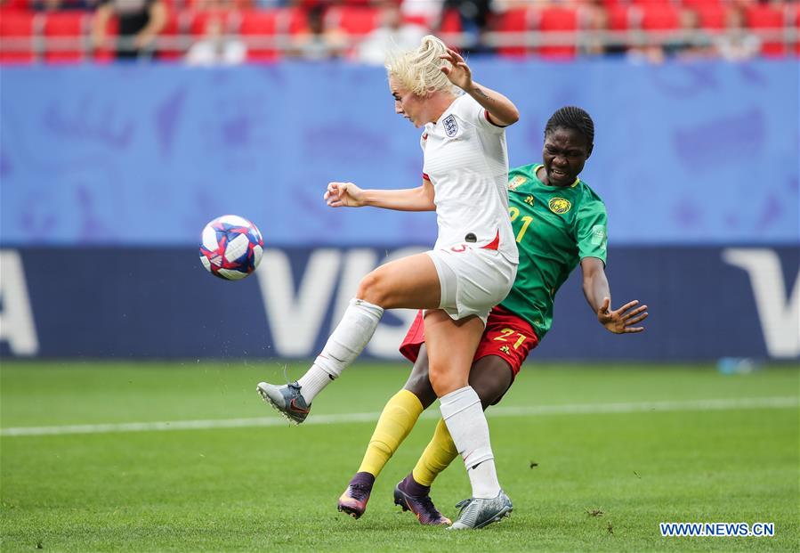 (SP)FRANCE-VALENCIENNES-SOCCER-FIFA WOMEN'S WORLD CUP-ROUND OF 16-ENG VS CMR
