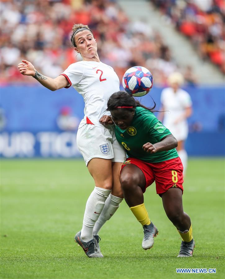 (SP)FRANCE-VALENCIENNES-SOCCER-FIFA WOMEN'S WORLD CUP-ROUND OF 16-ENG VS CMR