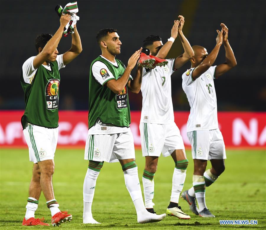(SP)EGYPT-CAIRO-FOOTBALL-AFRICAN CUP-ALGERIA VS KENYA