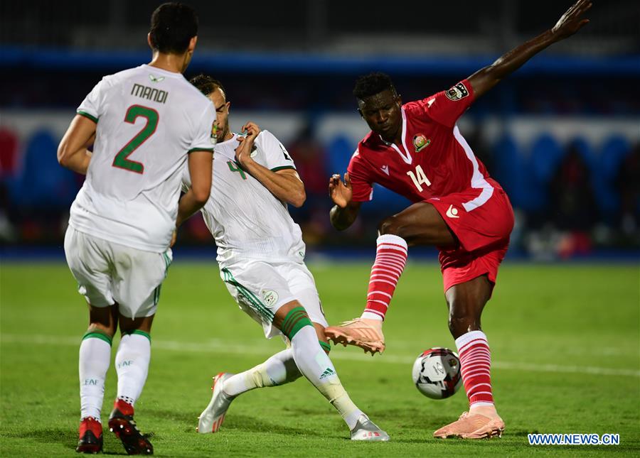 (SP)EGYPT-CAIRO-SOCCER-AFRICAN CUP-ALGERIA VS KENYA