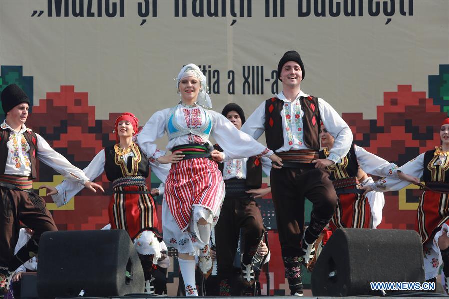 ROMANIA-BUCHAREST-FOLKLORE FESTIVAL 