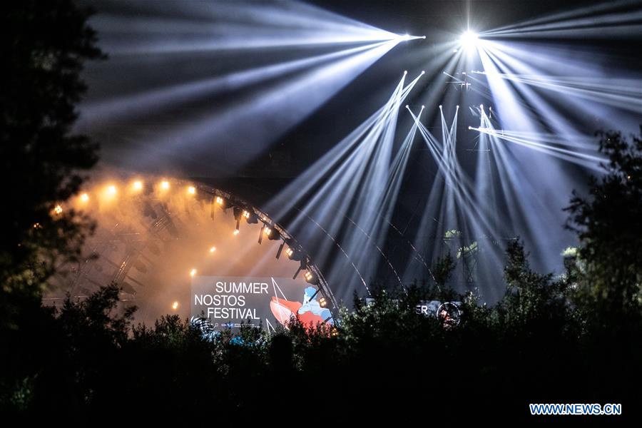 GREECE-ATHENS-SUMMER NOSTOS FESTIVAL-CHINESE SONG