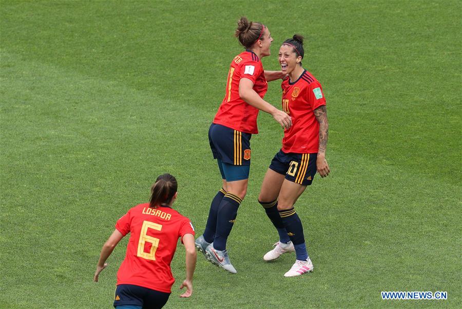 (SP)FRANCE-REIMS-FIFA WOMEN'S WORLD CUP-ROUND OF 16-USA VS ESP