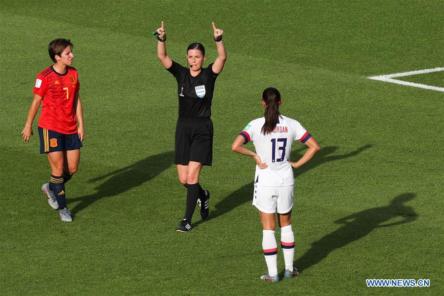(SP)FRANCE-REIMS-FIFA WOMEN'S WORLD CUP-ROUND OF 16-USA VS ESP
