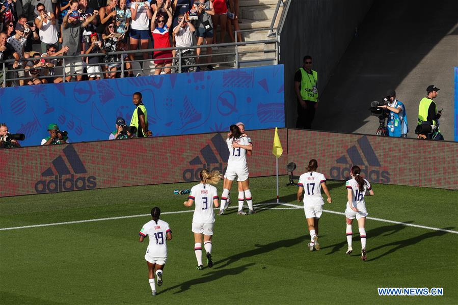 (SP)FRANCE-REIMS-FIFA WOMEN'S WORLD CUP-ROUND OF 16-USA VS ESP
