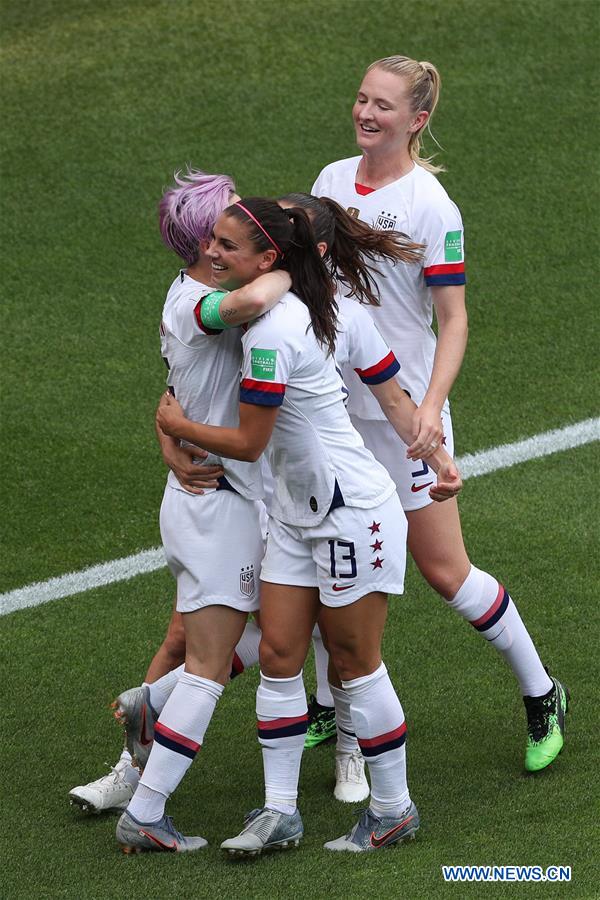 (SP)FRANCE-REIMS-FIFA WOMEN'S WORLD CUP-ROUND OF 16-USA VS ESP