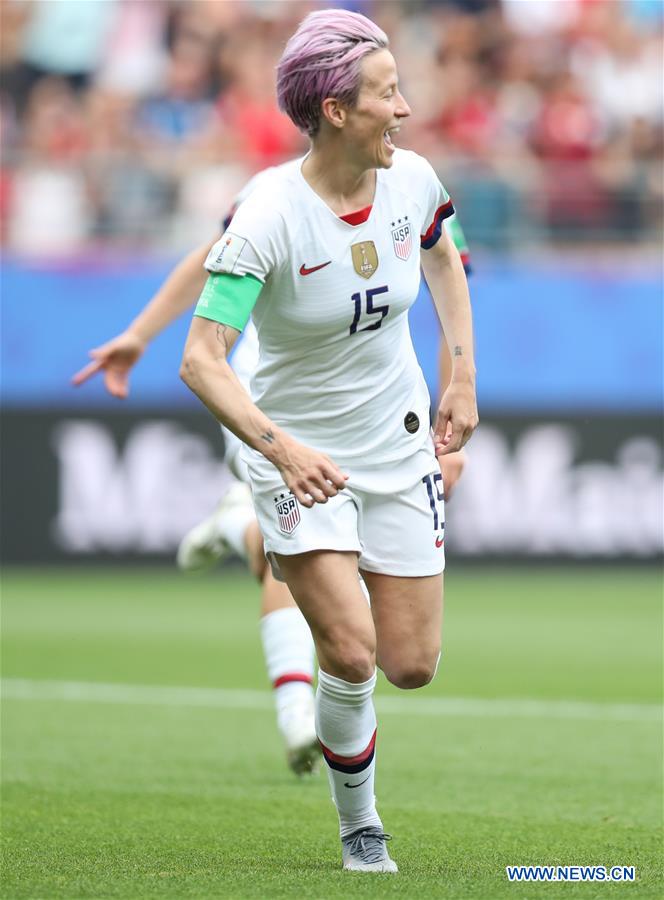 (SP)FRANCE-REIMS-FIFA WOMEN'S WORLD CUP-ROUND OF 16-USA VS ESP