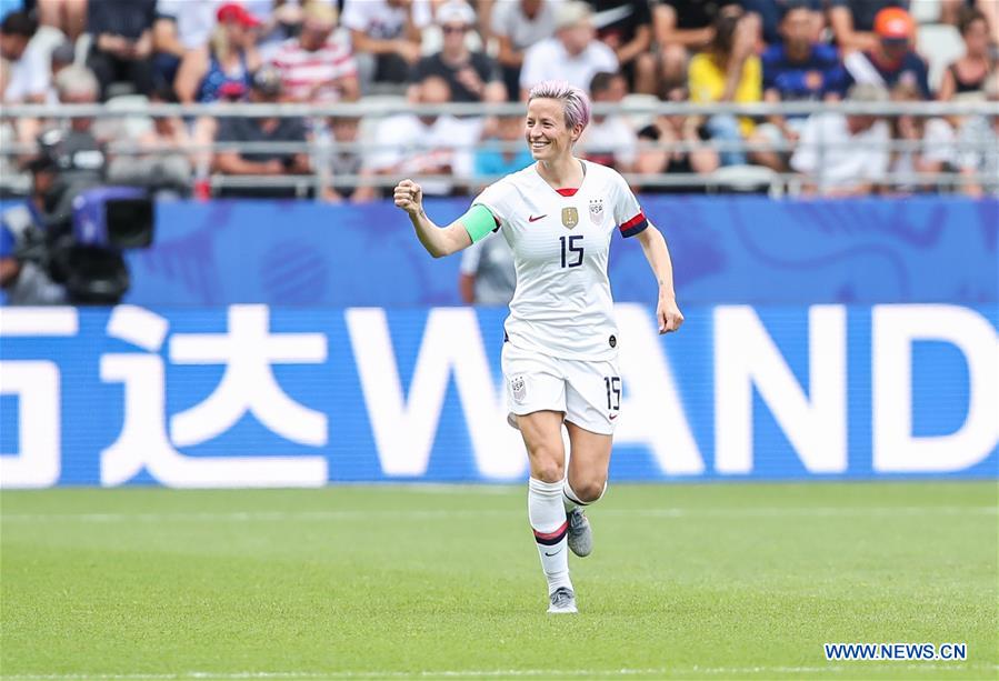 (SP)FRANCE-REIMS-FIFA WOMEN'S WORLD CUP-ROUND OF 16-USA VS ESP