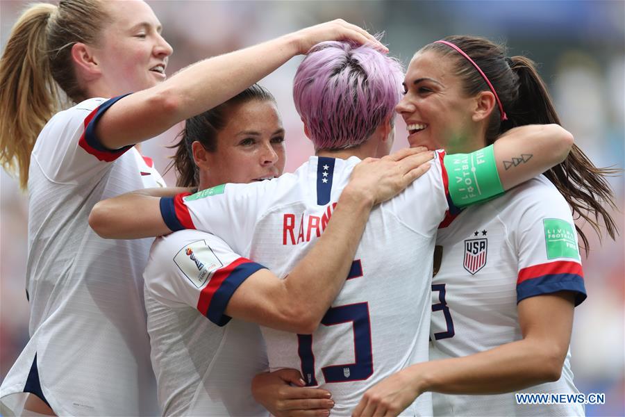 (SP)FRANCE-REIMS-FIFA WOMEN'S WORLD CUP-ROUND OF 16-USA VS ESP