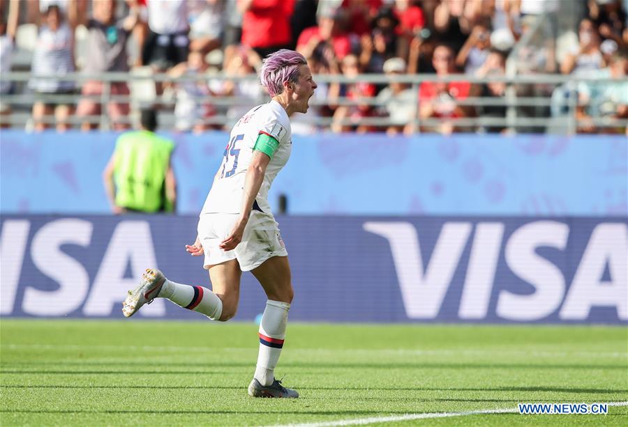 (SP)FRANCE-REIMS-FIFA WOMEN'S WORLD CUP-ROUND OF 16-USA VS ESP