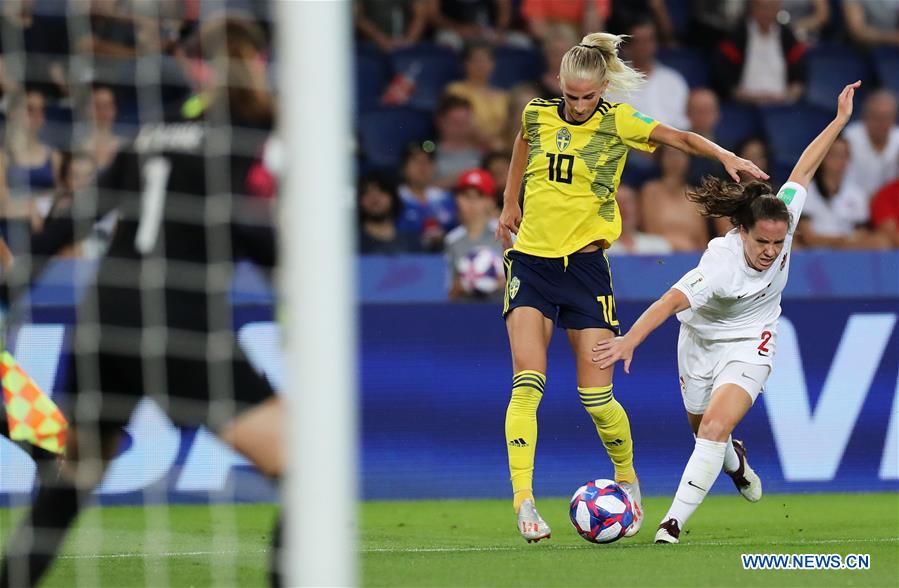 (SP)FRANCE-PARIS-FIFA WOMEN'S WORLD CUP-ROUND OF 16-SWE VS CAN