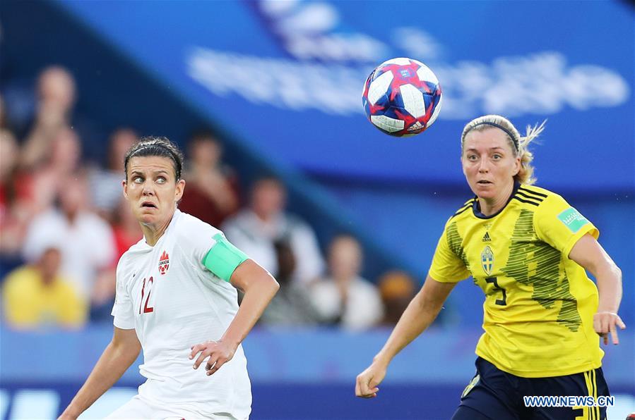 (SP)FRANCE-PARIS-FIFA WOMEN'S WORLD CUP-ROUND OF 16-SWE VS CAN