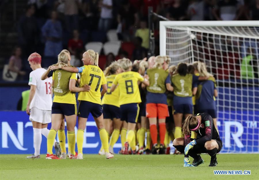 (SP)FRANCE-PARIS-FIFA WOMEN'S WORLD CUP-ROUND OF 16-SWE VS CAN