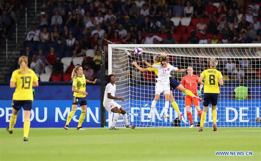 (SP)FRANCE-PARIS-FIFA WOMEN'S WORLD CUP-ROUND OF 16-SWE VS CAN