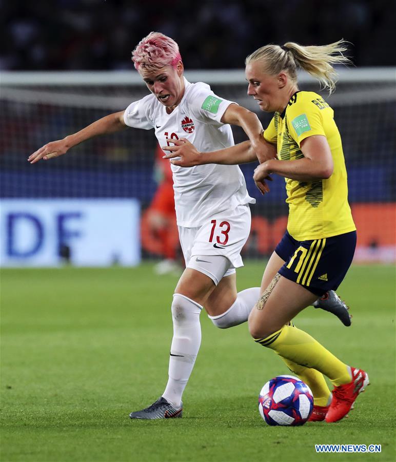 (SP)FRANCE-PARIS-FIFA WOMEN'S WORLD CUP-ROUND OF 16-SWE VS CAN