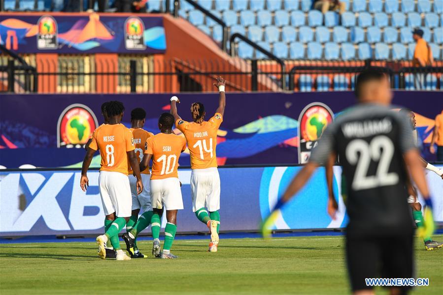 (SP)EGYPT-CAIRO-SOCCER-AFRICA CUP-GROUP D-COTE D'IVOIRE VS SOUTH AFRICA