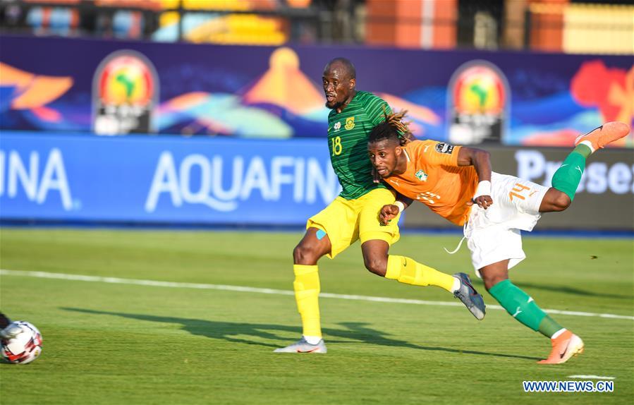 (SP)EGYPT-CAIRO-SOCCER-AFRICA CUP-GROUP D-COTE D'IVOIRE VS SOUTH AFRICA