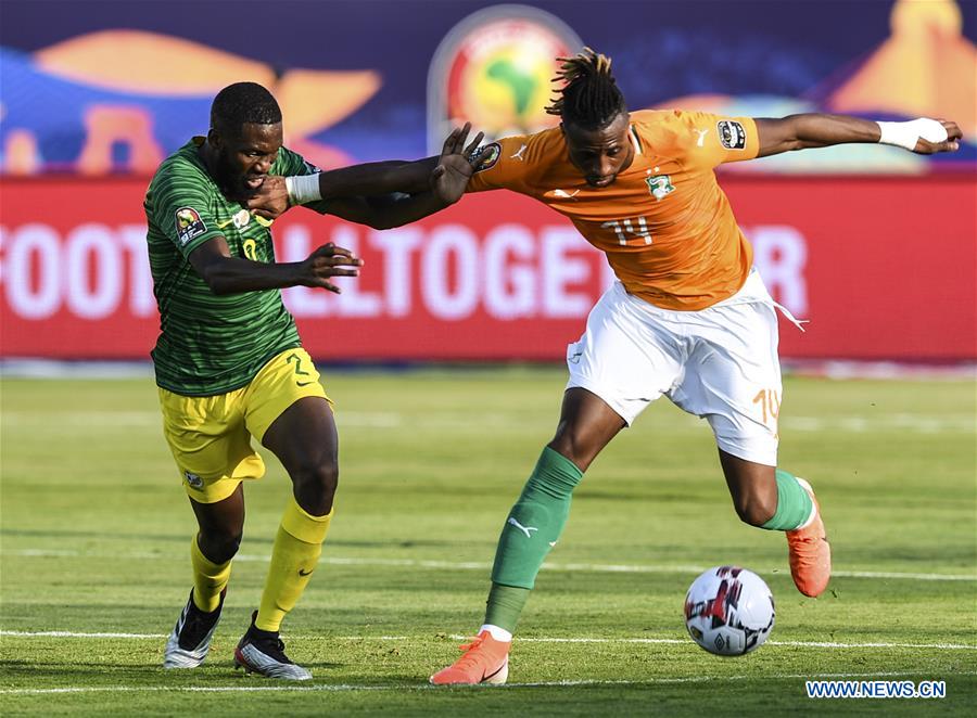 (SP)EGYPT-CAIRO-SOCCER-AFRICA CUP-GROUP D-COTE D'IVOIRE VS SOUTH AFRICA