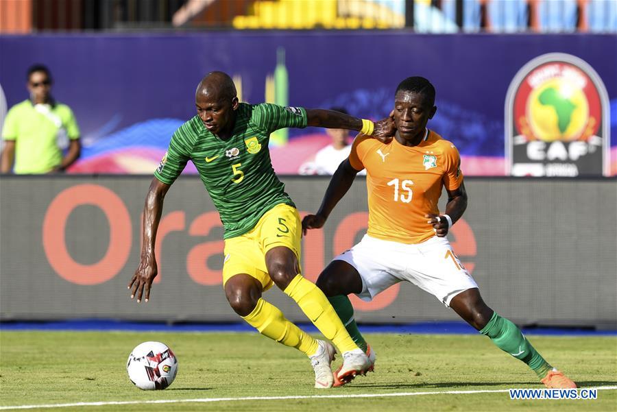 (SP)EGYPT-CAIRO-SOCCER-AFRICA CUP-GROUP D-COTE D'IVOIRE VS SOUTH AFRICA