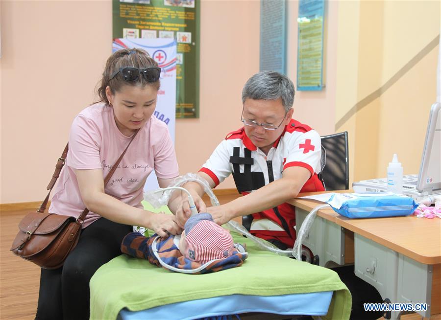 MONGOLIA-ULAN BATOR-CHINESE MEDICAL TEAM-HEART DISEASE