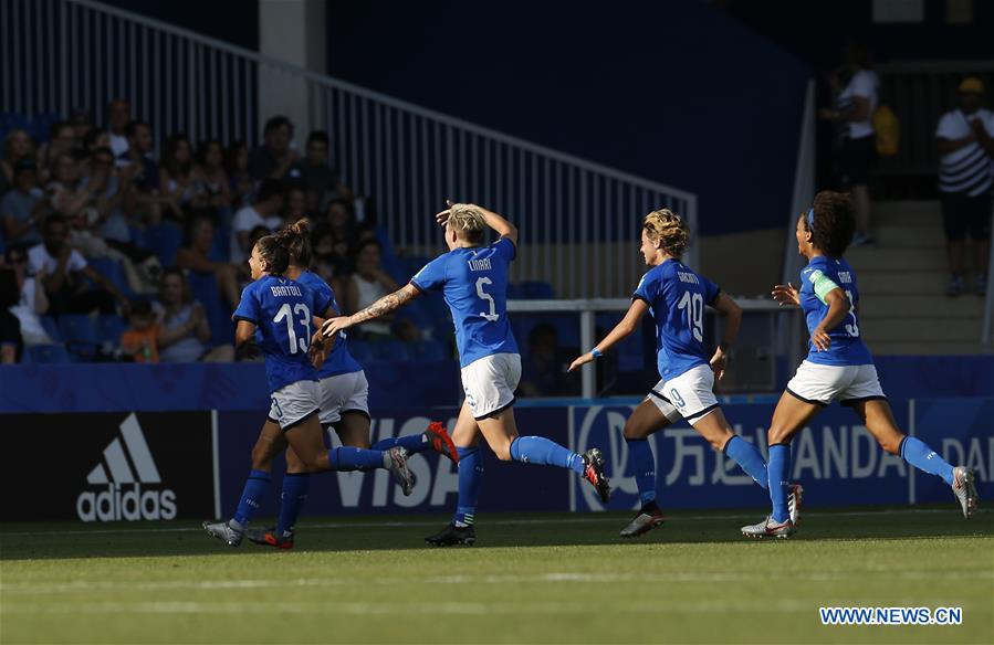 (SP)FRANCE-MONTPELLIER-2019 FIFA WOMEN'S WORLD CUP-ROUND OF 16-ITA VS CHN