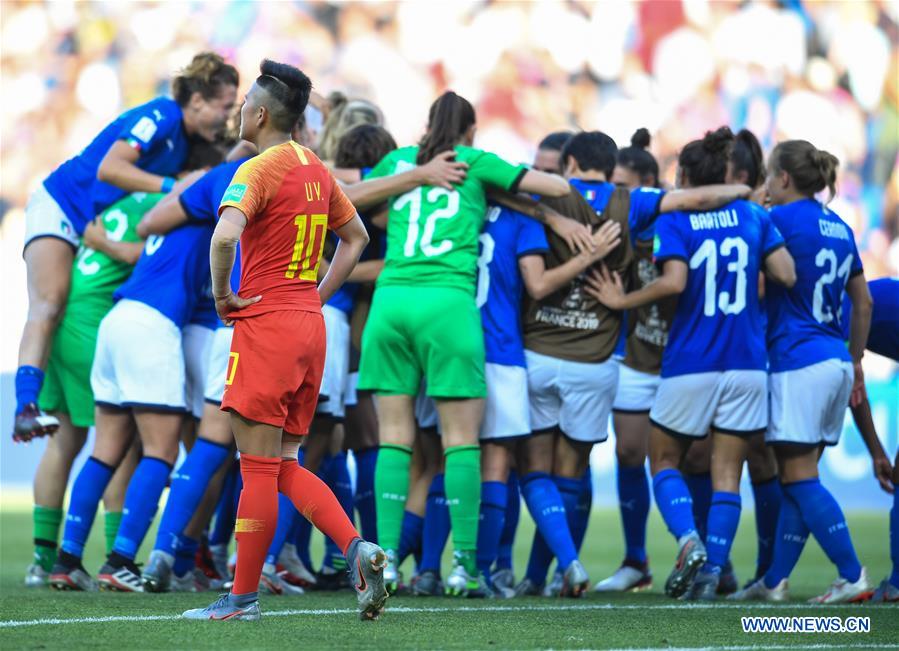 (SP)FRANCE-MONTPELLIER-2019 FIFA WOMEN'S WORLD CUP-ROUND OF 16-ITA VS CHN