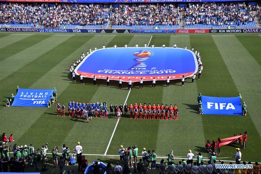 (SP)FRANCE-MONTPELLIER-2019 FIFA WOMEN'S WORLD CUP-ROUND OF 16-ITA VS CHN