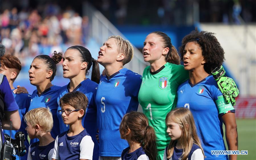 (SP)FRANCE-MONTPELLIER-2019 FIFA WOMEN'S WORLD CUP-ROUND OF 16-ITA VS CHN
