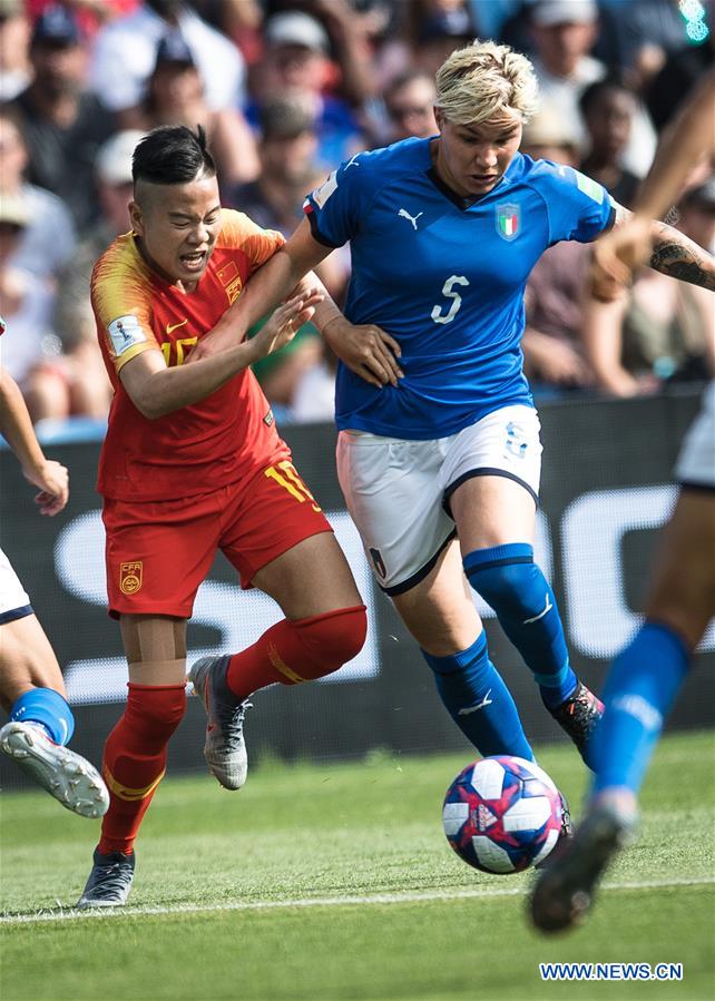 (SP)FRANCE-MONTPELLIER-2019 FIFA WOMEN'S WORLD CUP-ROUND OF 16-ITA VS CHN