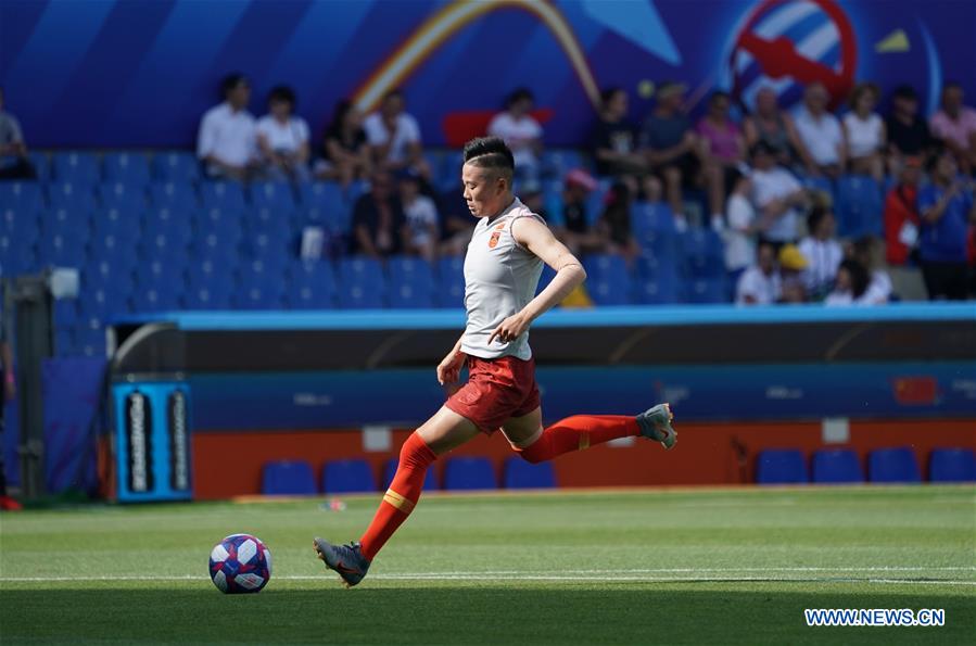 (SP)FRANCE-MONTPELLIER-2019 FIFA WOMEN'S WORLD CUP-ROUND OF 16-ITA VS CHN-WARM-UP