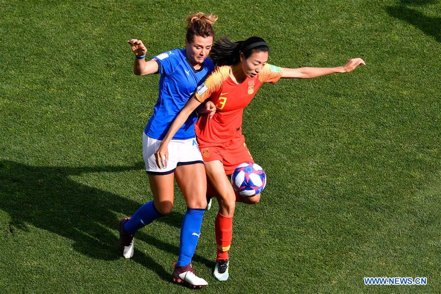 (SP)FRANCE-MONTPELLIER-2019 FIFA WOMEN'S WORLD CUP-ROUND OF 16-ITA VS CHN-WARM-UP
