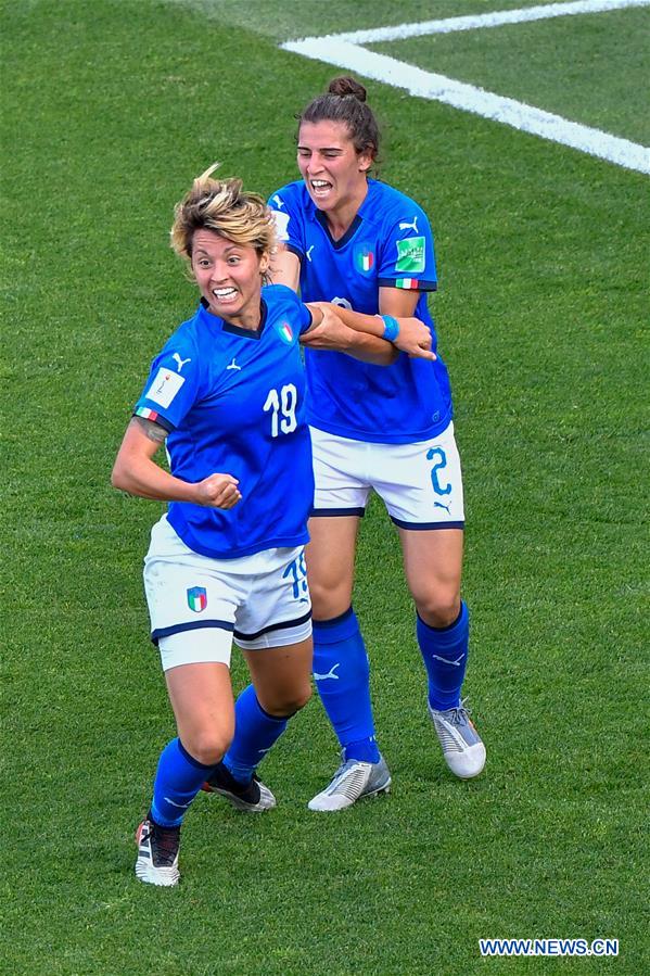 (SP)FRANCE-MONTPELLIER-2019 FIFA WOMEN'S WORLD CUP-ROUND OF 16-ITA VS CHN