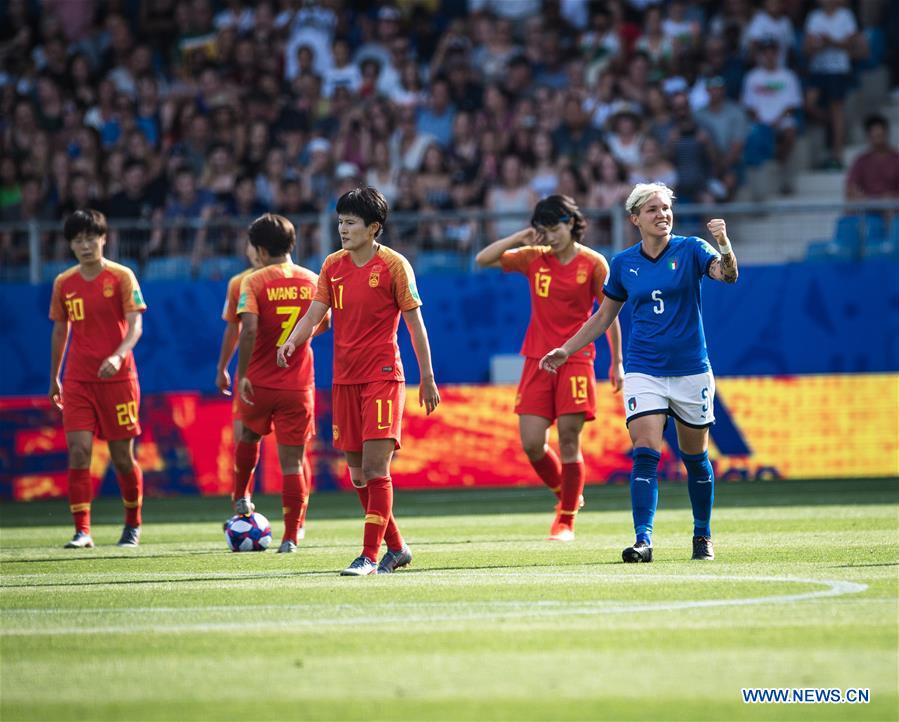 (SP)FRANCE-MONTPELLIER-2019 FIFA WOMEN'S WORLD CUP-ROUND OF 16-ITA VS CHN